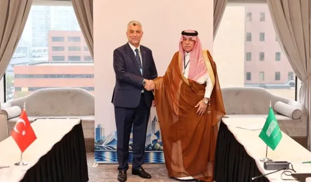 Bakan Bolat, Suudi mevkidaşıyla bir araya geldi