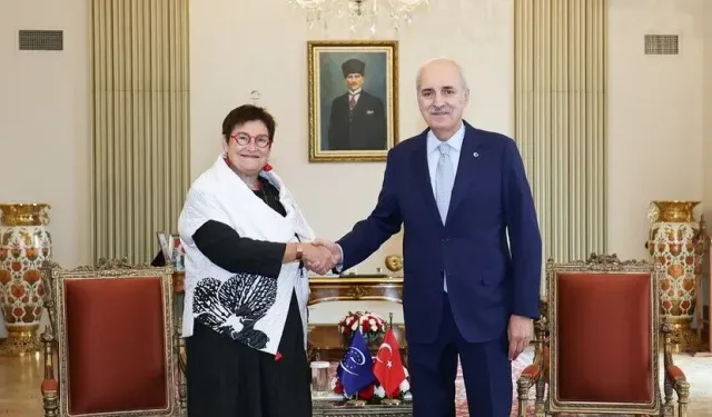 TBMM Başkanı Kurtulmuş, AKPM Başkanı Bayr’ı kabul etti