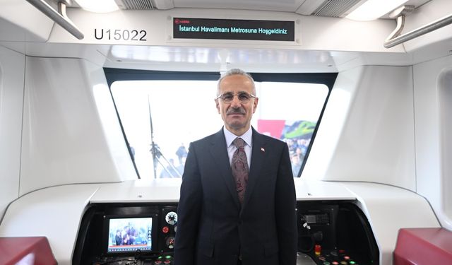 Bakan Uraloğlu: Raylı sistemleri 3,25 milyar kişi kullandı!