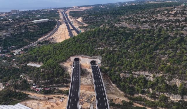 Mersin ulaşımında yeni dönem: Çeşmeli-Kızkalesi Otoyolu açılıyor