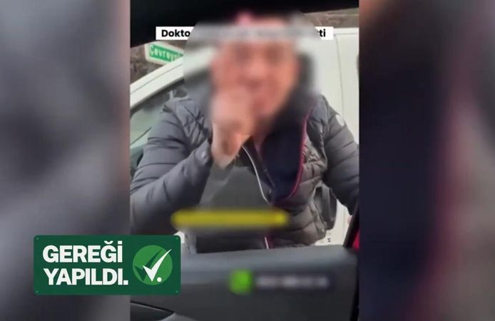 İstanbul'da kadın sürücüye saldıran kişi yakalandı