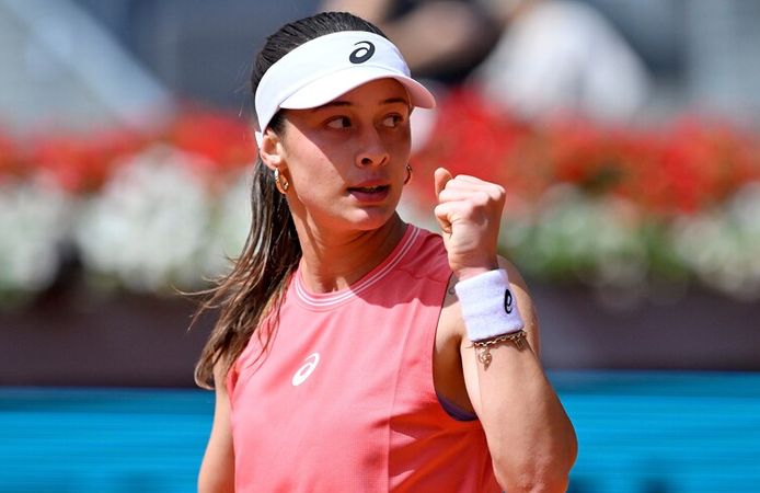 Milli tenisçi Zeynep Sönmez, Madrid Açık'ta çiftlerde ikinci turda