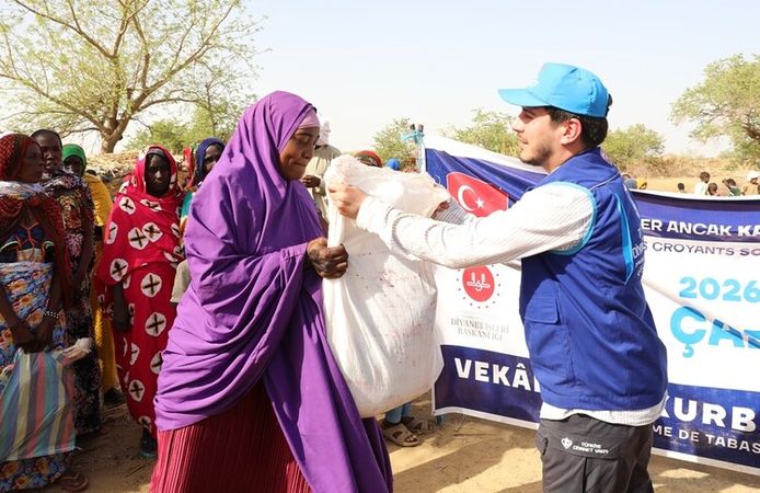Türkiye Diyanet Vakfı ve STK’lerin kurban çalışmaları binlerce Çadlının yüzünü güldürdü