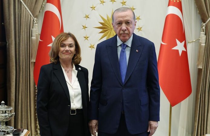 Cumhurbaşkanı Erdoğan, İspanya Anayasa Mahkemesi Başkanvekili Huertas'ı kabul etti