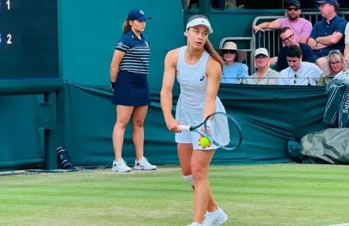Zeynep Sönmez, Wimbledon'a ikinci turda veda etti