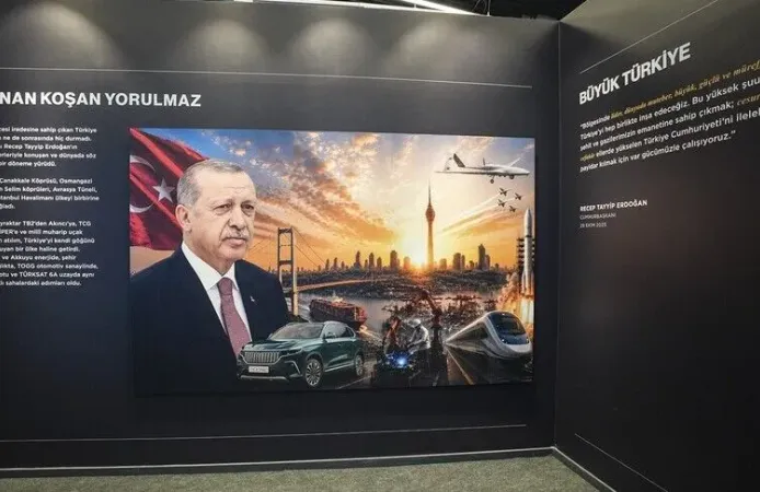 "İrade Bizim, Zafer Bizim" sergisi, VakıfBank Genel Müdürlük Yerleşkesi'nde açıldı