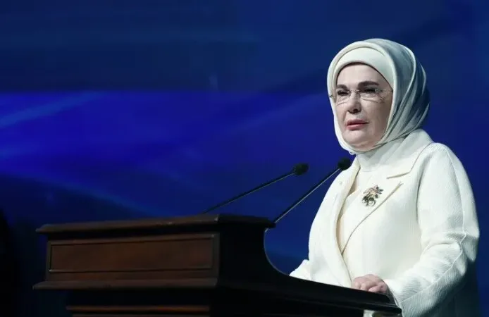 Emine Erdoğan'dan Van Gölü Havzası koruma çalışmaları için Sıfır Atık Vakfı'na teşekkür