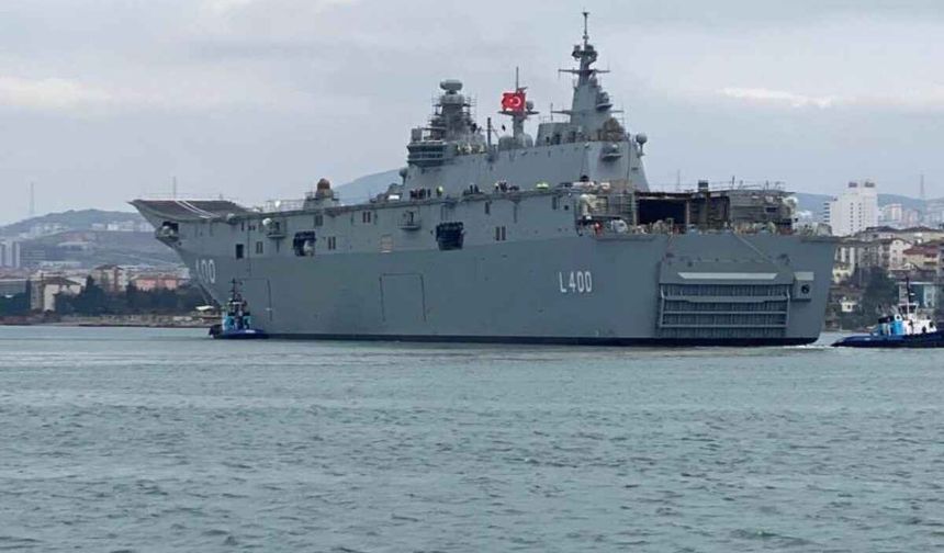 TCG Anadolu, ilk teknik seyrine hazırlanıyor