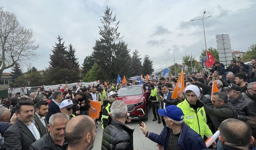 Türkiye'nin yerli otomobili Togg Bolu'da 