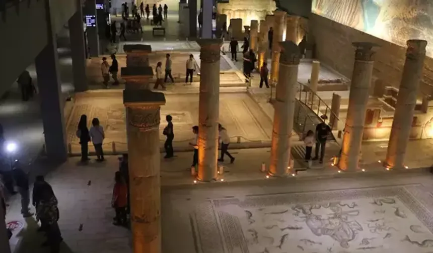 Zeugma Mozaik Müzesi’nde günlük ziyaretçi rekoru kırıldı