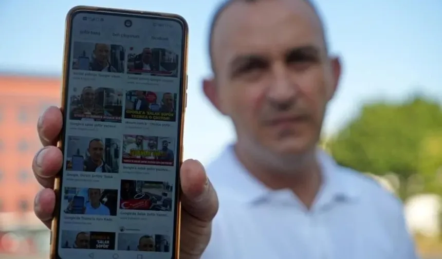 Özer kendisi için yapılan “Salak şoför” yorumlarına yanıt verince, Google algoritmasının mağduru oldu.