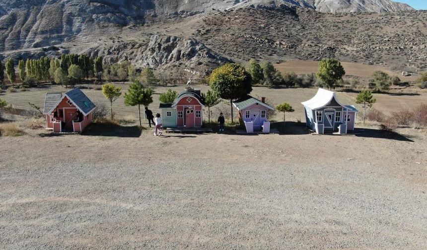 Emekliliğini çocuklara adadı, Türkiye'nin ilk çocuk köyünü kurdu