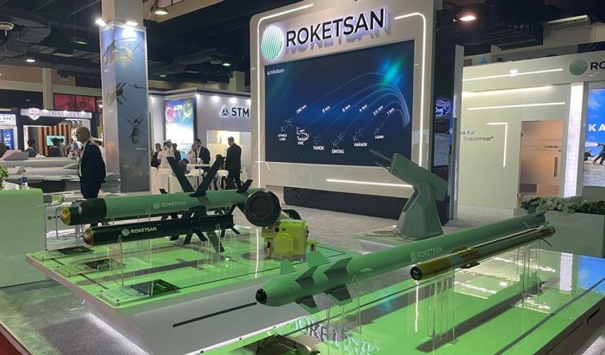 Roketsan, son teknoloji sistemleriyle IDEAS'ta