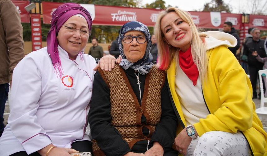 Edirne’de kadınlar en lezzetli yemeği yapmak için yarıştı