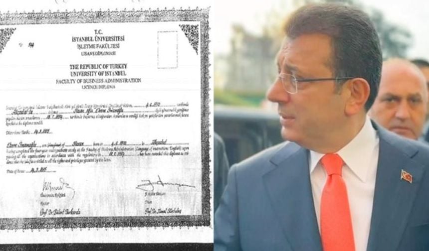 İmamoğlu'nun ‘sahte diploma' soruşturmasındaki YÖK raporunun detayları ortaya çıktı