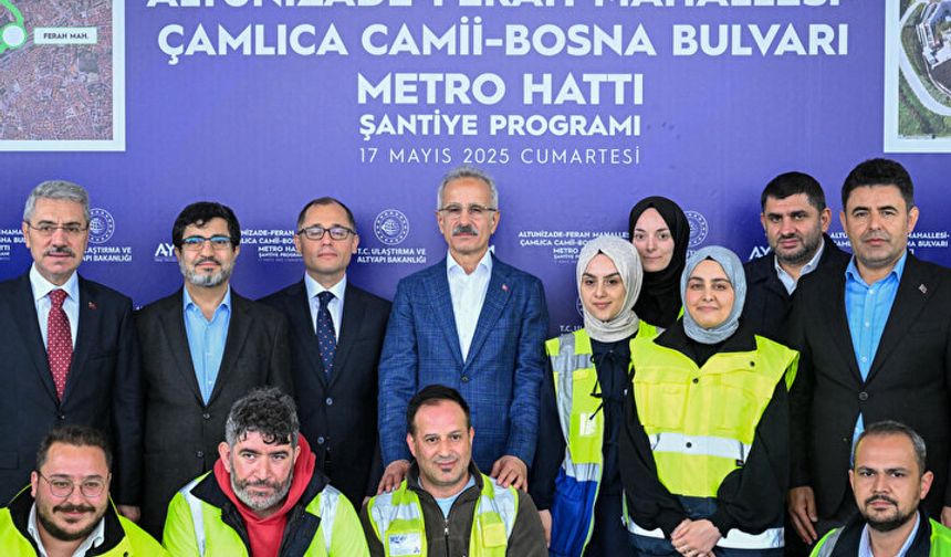 Bakan Uraloğlu İstanbul'a müjdeyi verdi: Yeni bir raylı sistem daha kazandıracağız