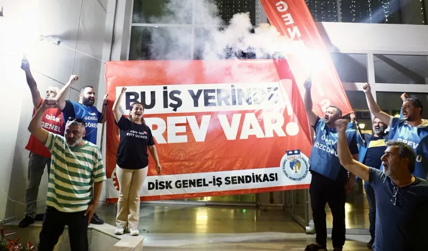 CHP'li İzmir Büyükşehir Belediyesi'nde 23 bin işçi grev başlattı