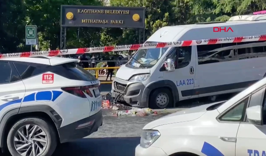 Kağıthane'de trafik kazası: 1 ölü 4 yaralı