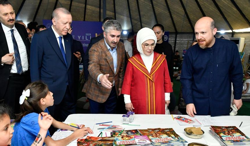 Emine Erdoğan, 7. Etnospor Kültür Festivali'ni ziyaret etti