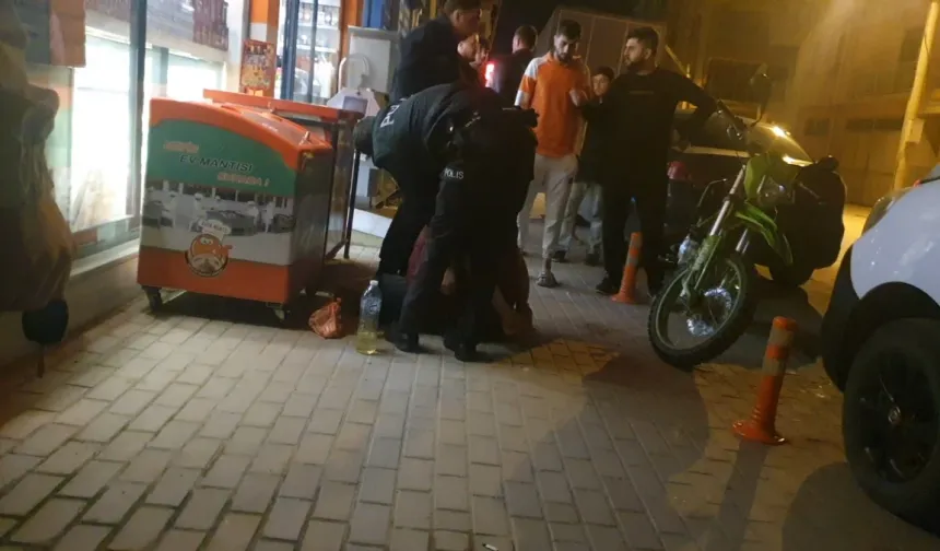 Bursa'da engelli genç yangın çıkardı