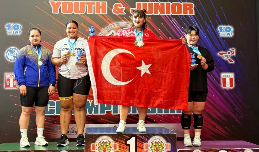 Fatmagül Çevik’ten tarihi başarı: Lima'da dünya şampiyonu oldu