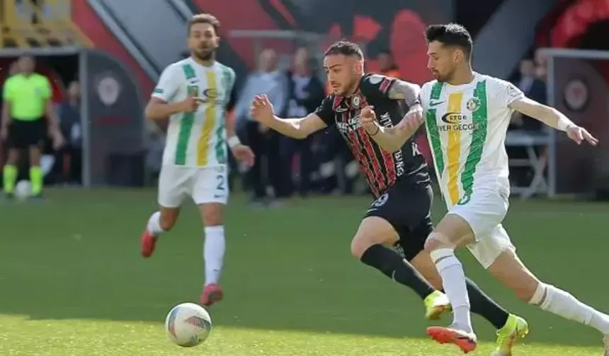 Gol 90+9'da geldi! 1. Lig'e veda eden üçüncü takım belli oldu