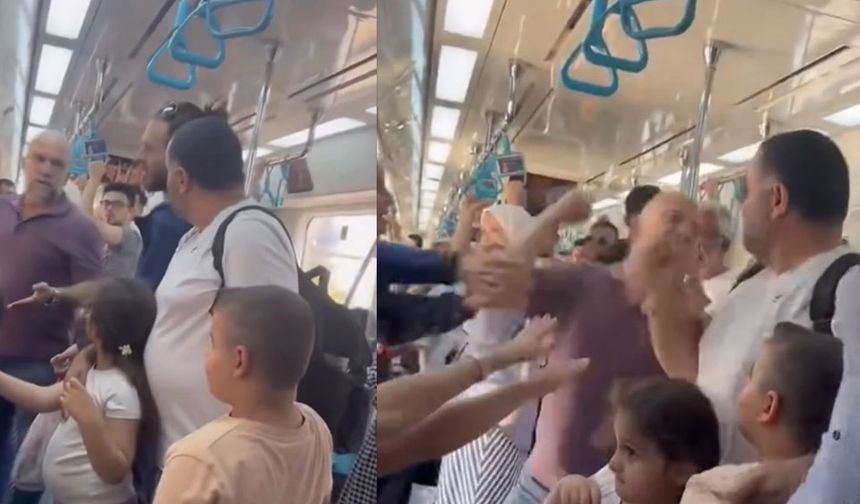 Marmaray'da çocuklarının yanında babaya saldıran şüpheli tutuklandı