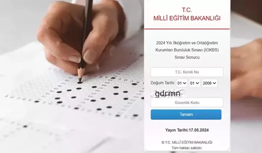 Bursluluk sınav sonuçları açıklandı! TIKLA-ÖĞREN