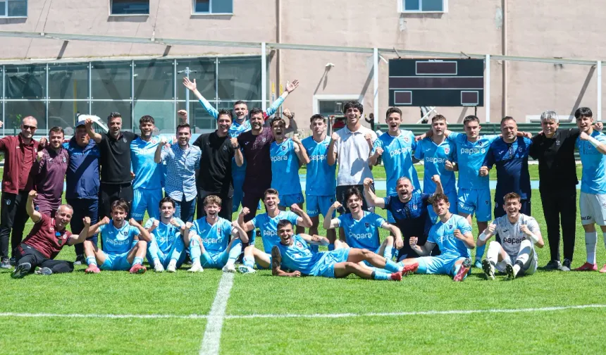 U19 Elit A Ligi şampiyonu Trabzonspor oldu