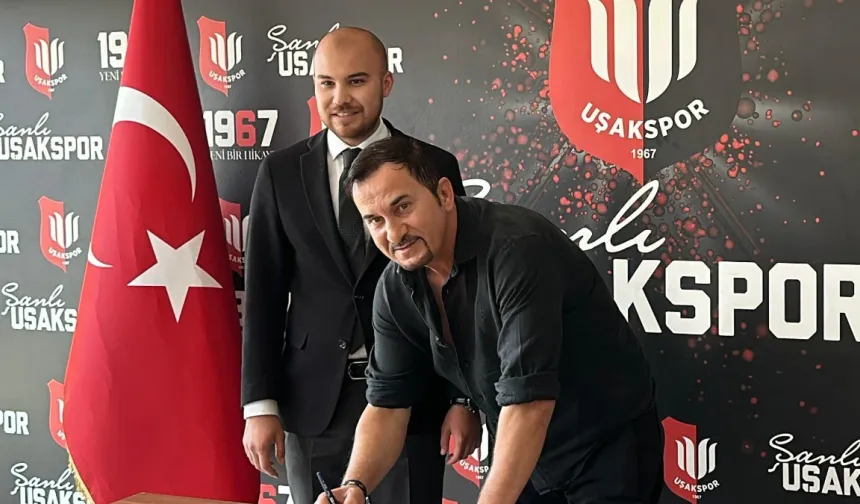 Ergün Penbe, Uşakspor'la sözleşme imzaladı