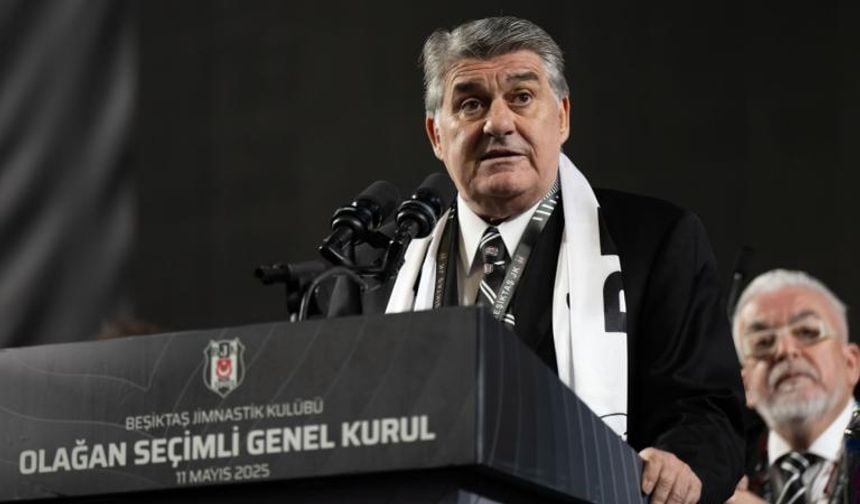 Beşiktaş'ta Serdar Adalı yeniden başkanlığa seçildi
