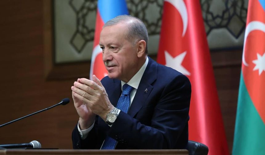 Cumhurbaşkanı Erdoğan, Azerbaycan'ın Müstakillik Günü'nü tebrik etti