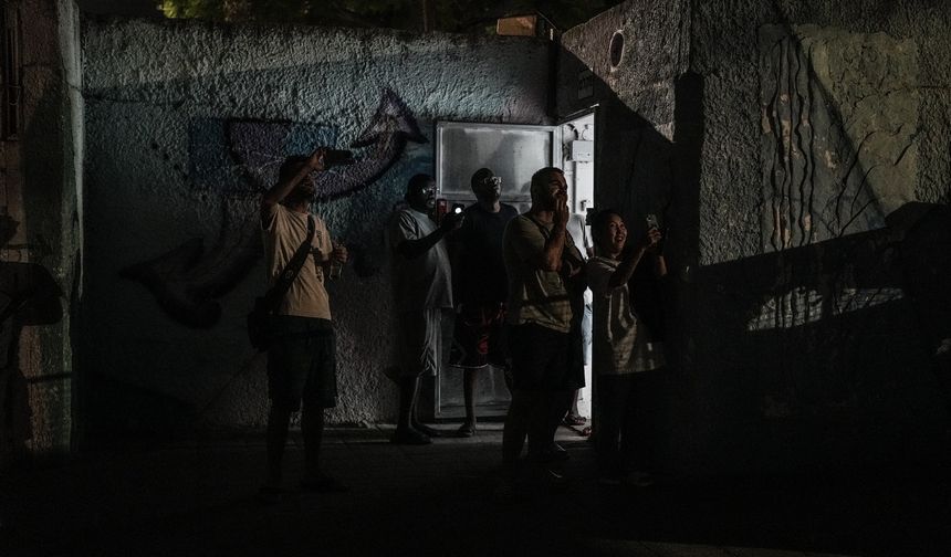 İran saldırısı sonrasında İsrailliler sığınaklara sığındı