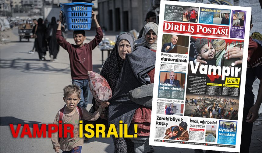 Vampir İsrail!