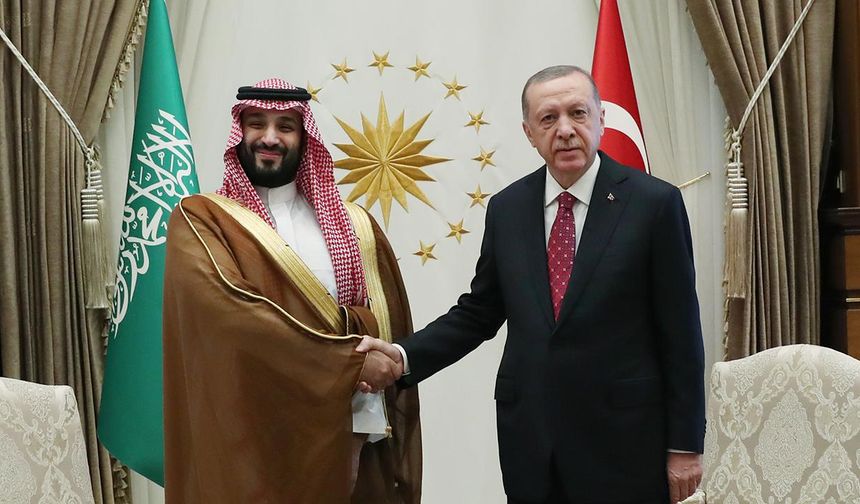 Cumhurbaşkanı Erdoğan, Suudi Arabistan Veliaht Prensi Selman ile görüştü