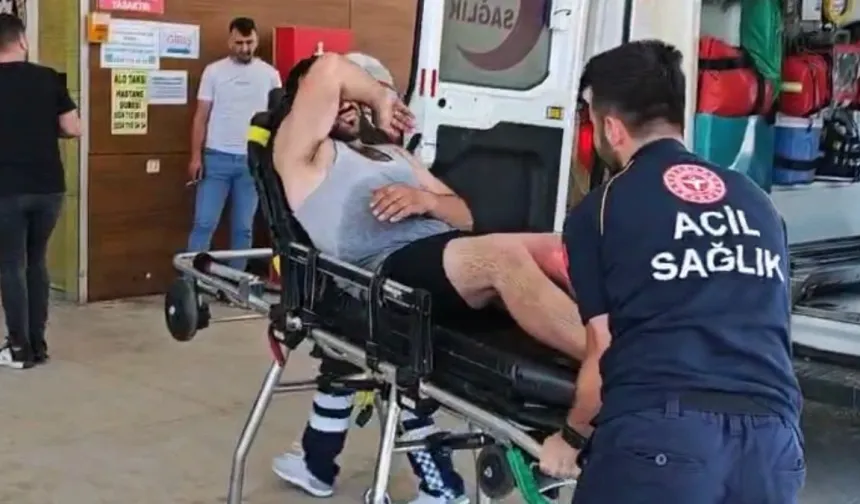Radyatörden fışkıran kaynar su oto tamircisini yaraladı