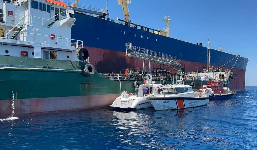 Çanakkale'de denizi kirleten gemiye 8 milyon lira ceza