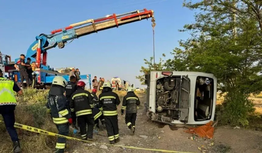 Bayram sabahı otobüs kazası: 1 ölü, 26 yaralı