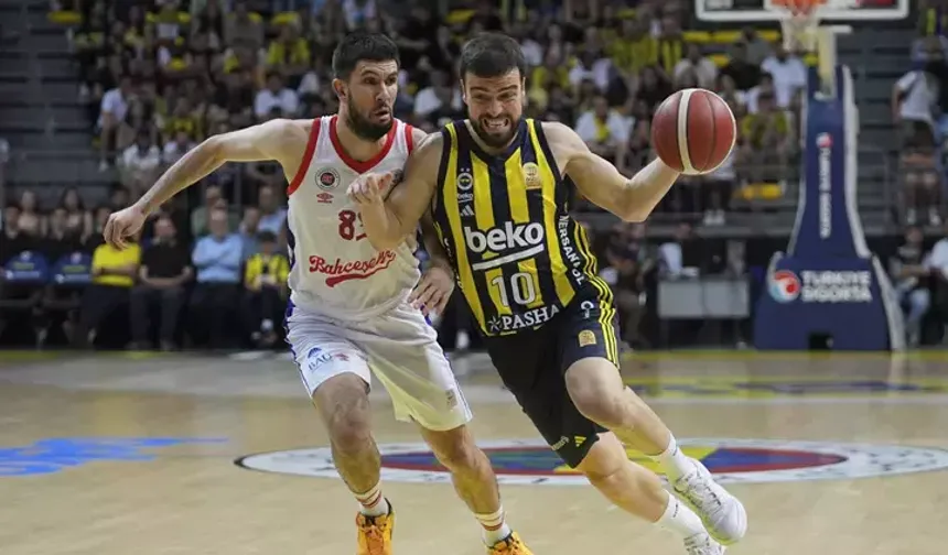 Fenerbahçe Beko, Bahçeşehir Koleji'ni ilk maçta devirdi!