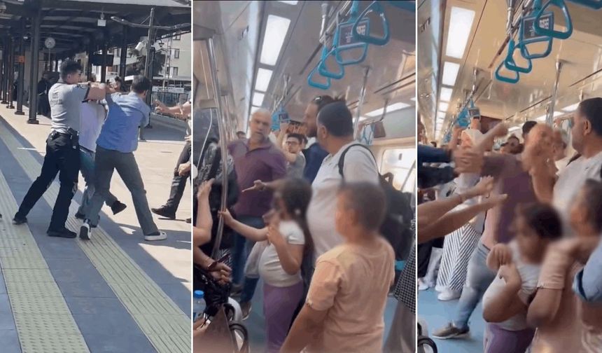 Marmaray'daki olayda yumruk atan kişi konuştu! "Kızı aşağıladı"