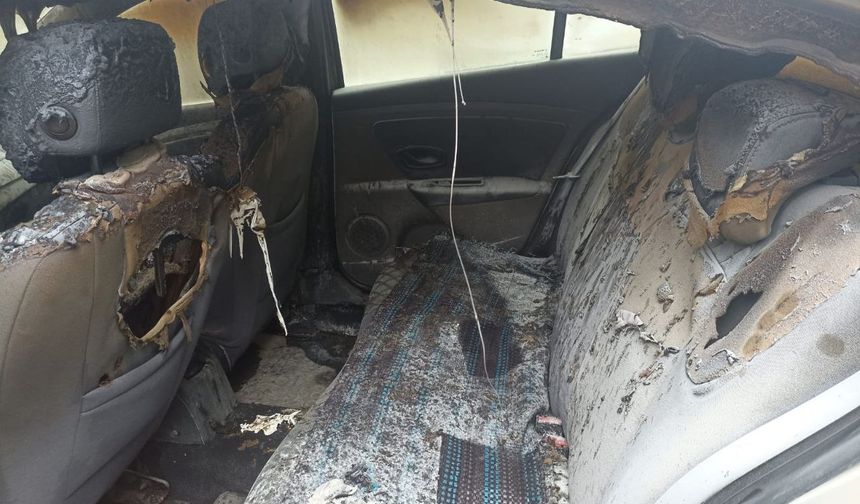 Esenyurt'ta tehdit ve şantaj: İsteğine yanıt alamadı, arabasını yaktı