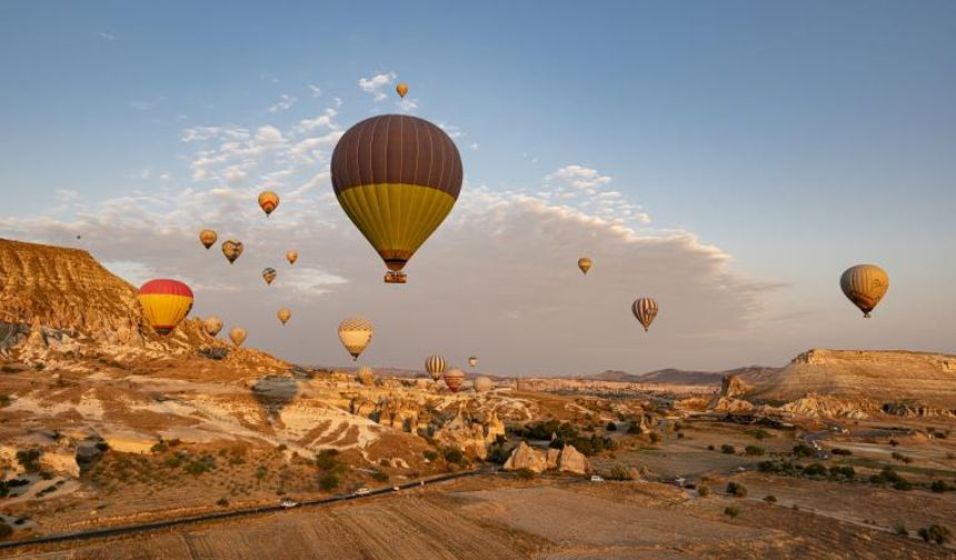 Kapadokya’da turizm rekor tazeliyor: 5 ayda 1,6 milyon ziyaretçi