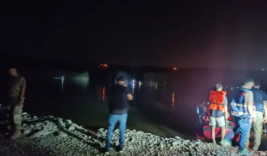 Balık tutmak için nehre giren şahıs Murat Nehri'ne kapıldı