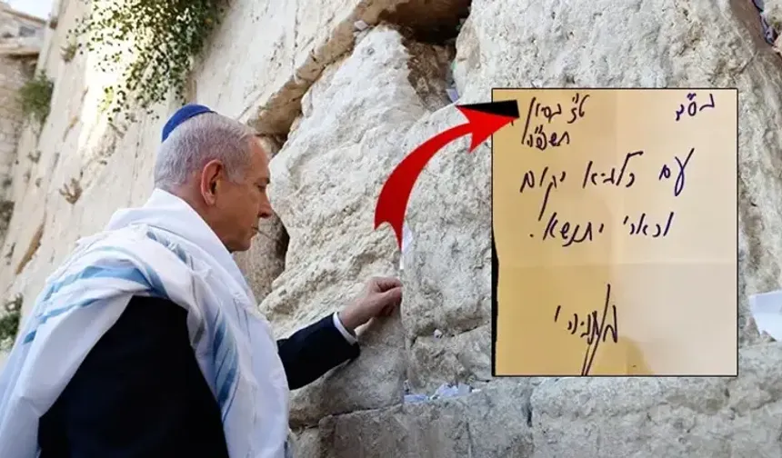 Saldırıdan 1 gün önce Netanyahu'dan Kudüs'e ziyaret!