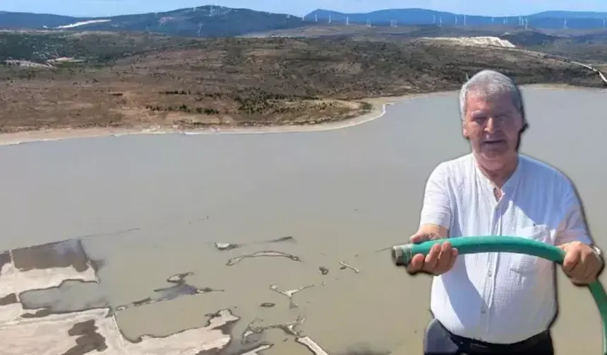 Çeşme'de su krizi! 30 günlük su kaldı