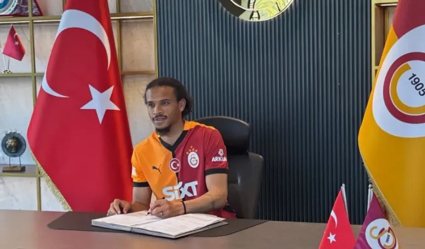 Leroy Sane, Galatasaray ile 3 yıllık sözleşme imzaladı