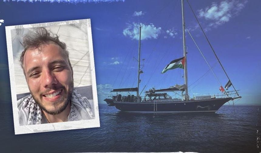 Madleen'deki Brezilyalı aktivist açlık grevine başladı