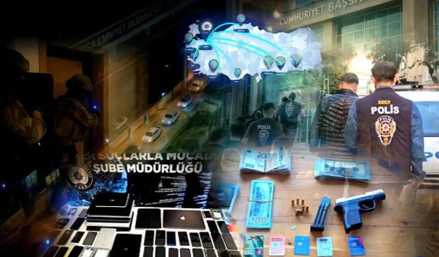 29 ilde operasyon! Siber suçlarla mücadelede 145 tutuklama