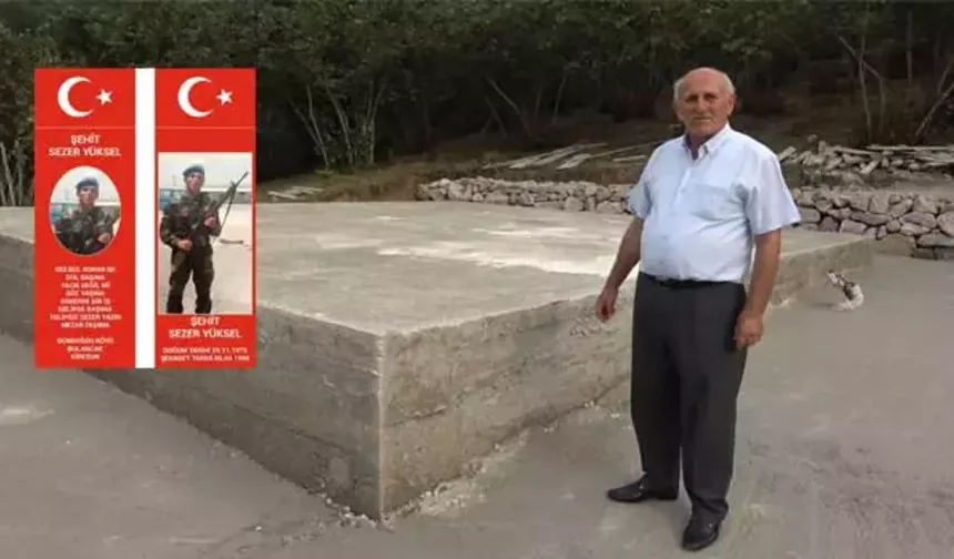 Şehit babasının ev hayali devlet desteğiyle gerçek oluyor