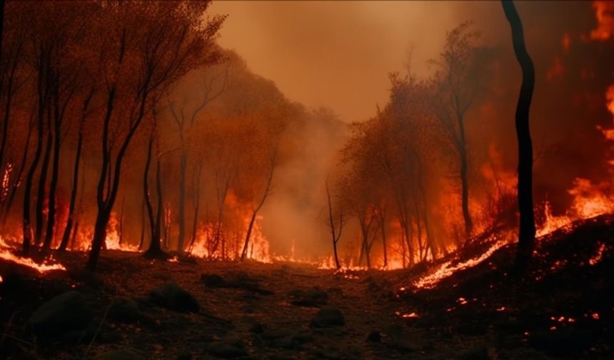 Avrupa'da orman yangını kaynaklı karbon emisyonu 23 yılın zirvesinde